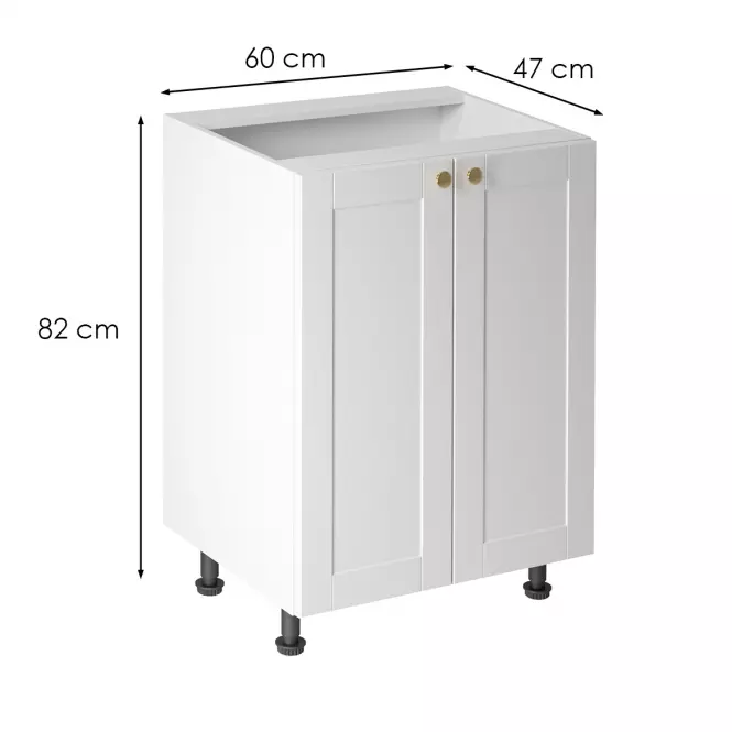 Kuchynská skrinka linea d60 white,3