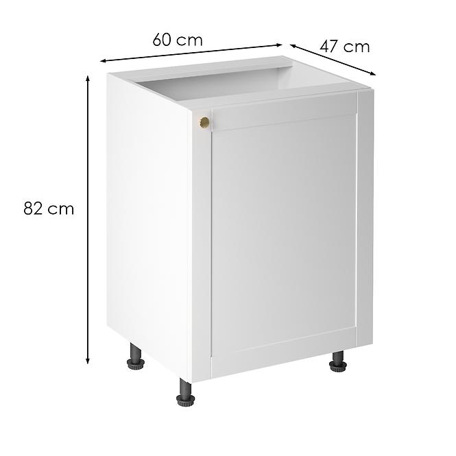 Kuchynská skrinka linea d60 P/L white,3