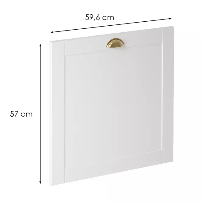Kuchynská skrinka linea d60fzn white,2