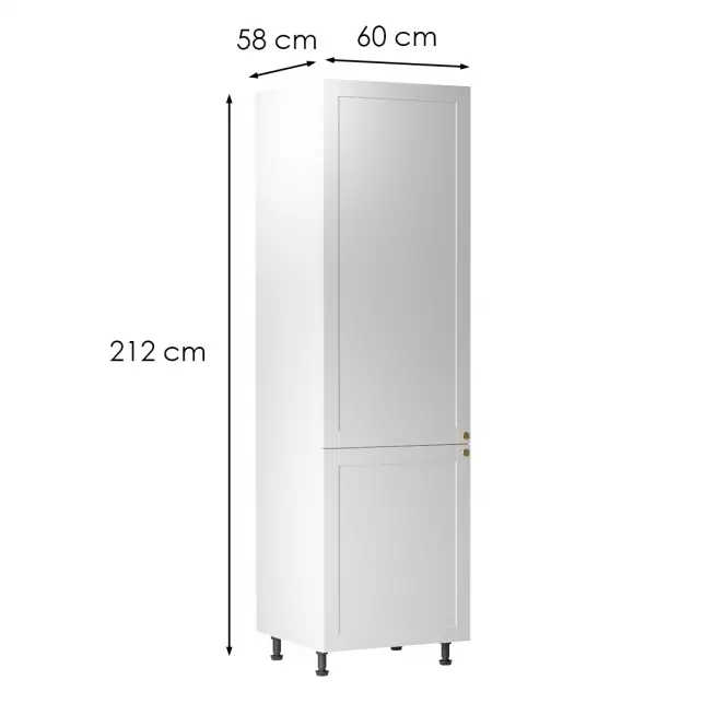 Kuchynská skrinka linea d60r white,3