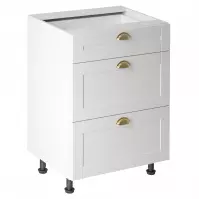 Kuchynská skrinka linea d60s3 white Kuchynská skrinka linea d60s3 white