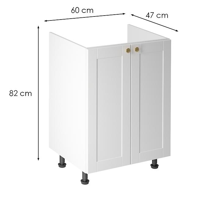 Kuchynská skrinka linea d60z white