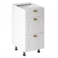 Kuchynská skrinka linea d40s3 white Kuchynská skrinka linea d40s3 white