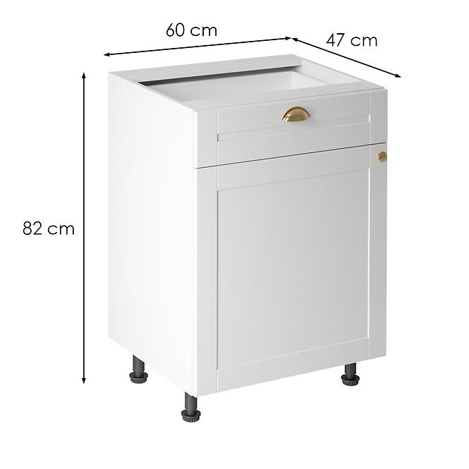 Kuchynská skrinka linea d60s1 white