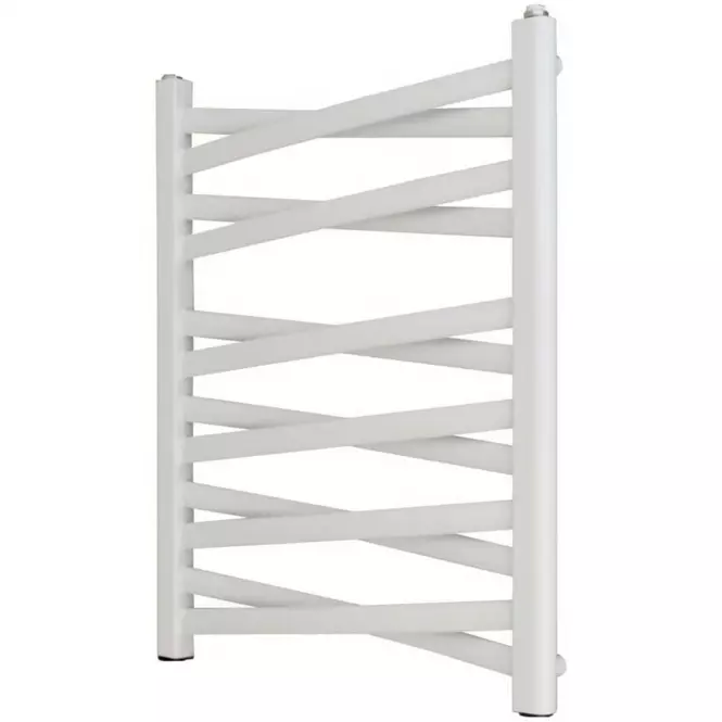 Kúpeľňový radiátor Łezka 3D Ł3DX 1240 biela 675x440 mm