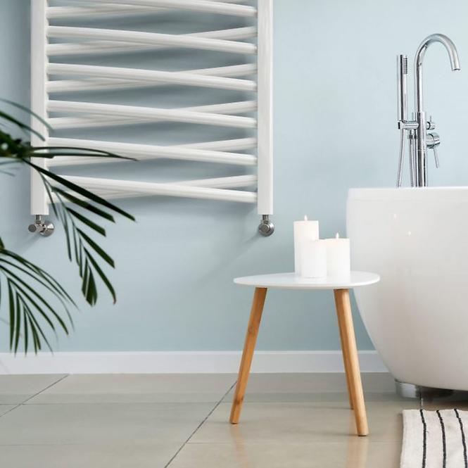 Kúpeľňový radiátor Łezka 3D Ł3DX 2640 biela 1435x440 mm