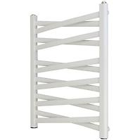 Kúpeľňový radiátor Łezka 3D Ł3DX 1250 biela 675x540 mm