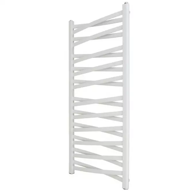 Kúpeľňový radiátor Lezka 3D Ł3DX 2250 biela 1205x540 mm