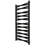 Kúpeľňový radiátor Łezka 3D Ł3DX 2240 čierna 1205x440 mm