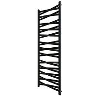 Kúpeľňový radiátor Łezka 3D Ł3DX 2640 čierna 1435x440 mm