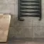 Kúpeľňový radiátor Łezka 3D Ł3DX 1250 čierna 675x540 mm,5