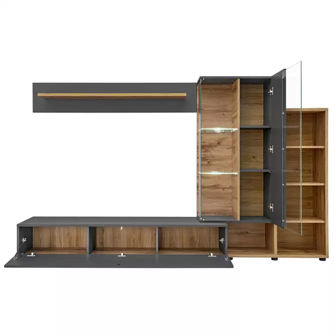 Obývacia Stena Silk 2 Wotan/Antracyt,4
