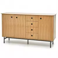Komoda Smart km  dub/čierna