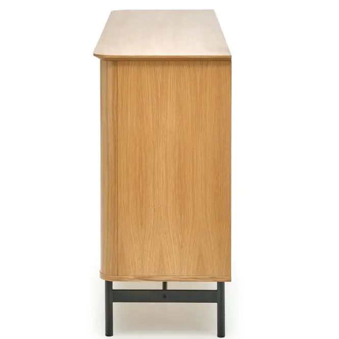 Komoda Smart km  dub/čierna,4