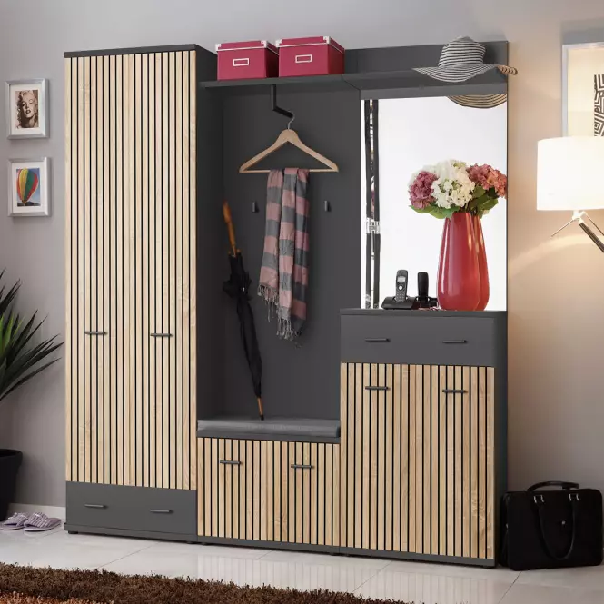 Skriňa Marco Typ A Artisan/Antracyt,8