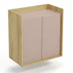 Skrinka Mobius  2d hikora/starožitná ružová