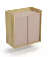 Skrinka Mobius  2d hikora/starožitná ružová