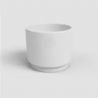 Kvetináč Echo 17cm Biely