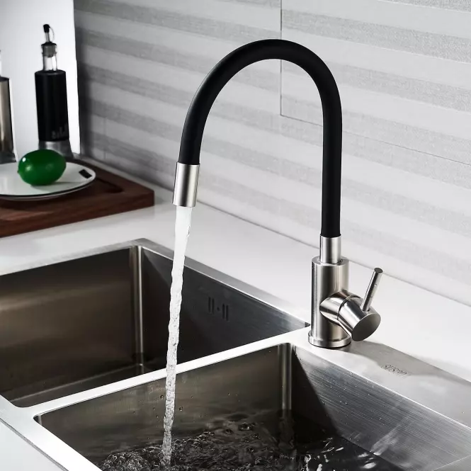 Drezová batéria Samba Inox čierna,4