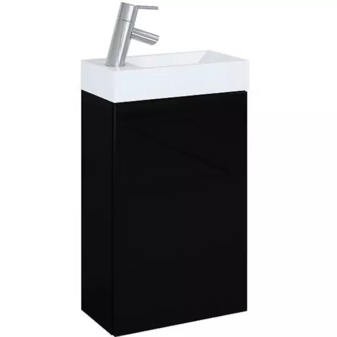 Kúpeľňová zostava Small Basic čierna