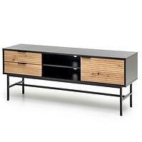 TV skrinka Murano dub artisan/čierna