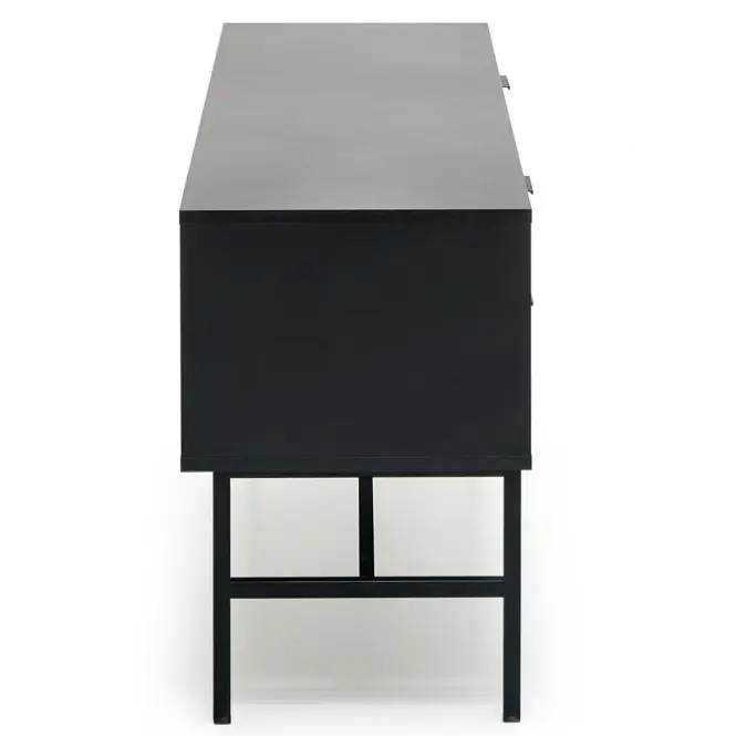TV skrinka Murano dub artisan/čierna,7