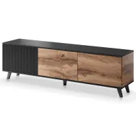 TV stolík -2 Random wotan/čierna