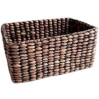 Kôš malý z hiacynta vodného 30x20x14 hnedá CKO-2545 47