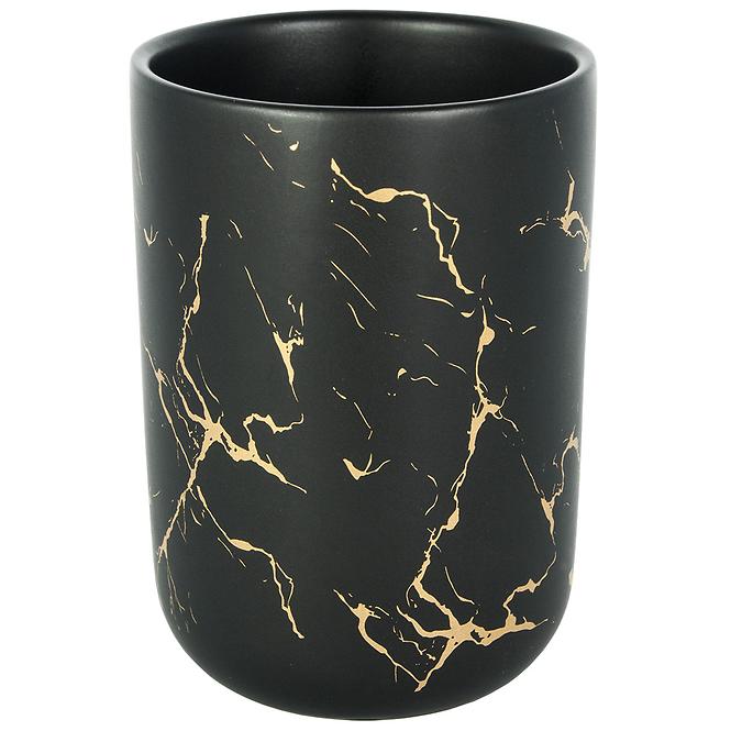 Pohár Gold Line keramika čierna/zlatá CST-1774 99