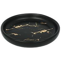 Mydlovnička Gold Line keramika čierna/zlatá CST-1777 99