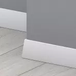 Podlahová lišta MDF Biela LK58C 58mm 2.4m