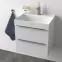 Kúpeľňová zostava Malaga D80 biela 521558,3