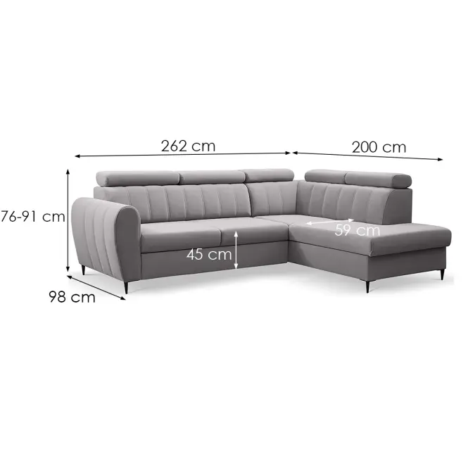 36D9+NAROŻNIK ALFI L PRAWY TRINITY 33 SZ