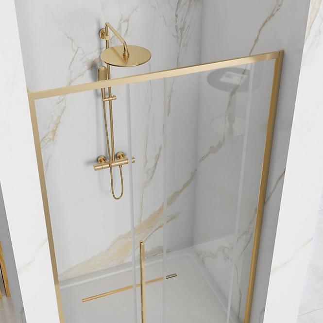Sprchové dvere Solar 120x195 gold Rea K6548
