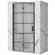 Sprchové dvere Molier 80x190 black Rea K8537