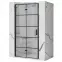 Sprchové dvere Molier 80x190 black Rea K8537,2