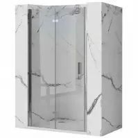 Sprchové dvere Molier 80x190 chróm Rea K6367