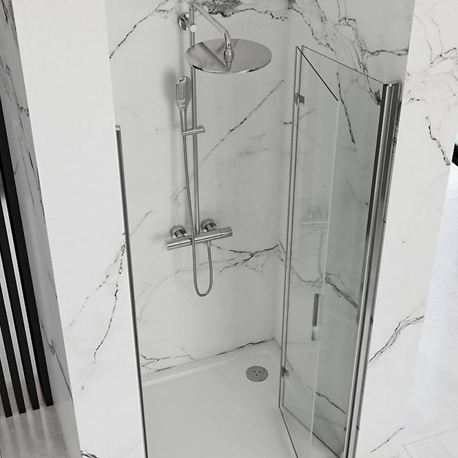 Sprchové dvere Molier 80x190 chróm Rea K6367