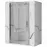 Sprchové dvere Molier 100x190 chróm Rea K6371