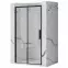 Sprchové dvere Rapid Slide 140x195 black Rea K6404