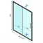 Sprchové dvere Rapid Slide 150x195 black Rea K6405,6