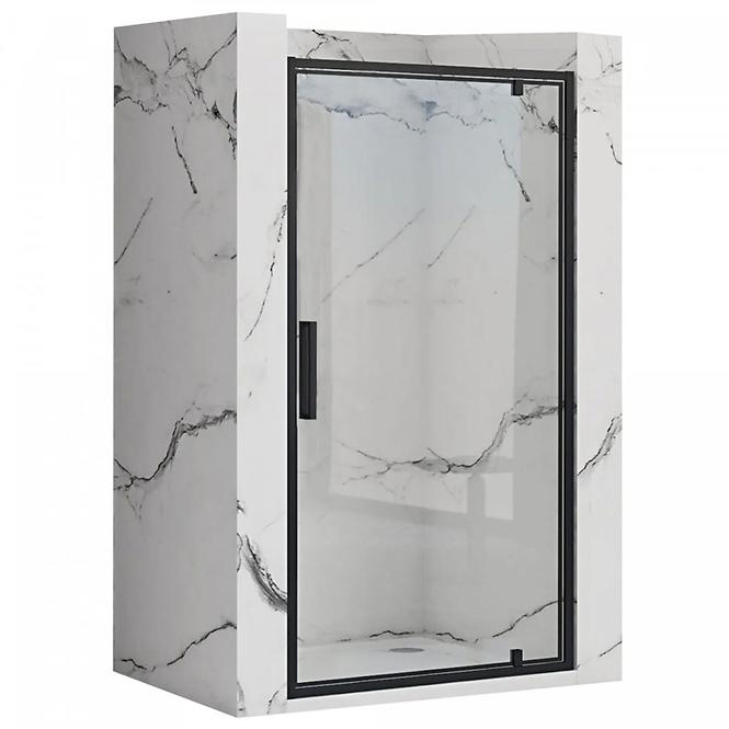Sprchové dvere Rapid Swing 70x195 black Rea K6407