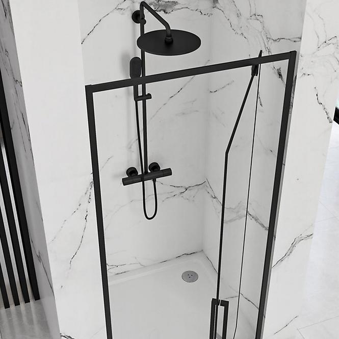 Sprchové dvere Rapid Swing 70x195 black Rea K6407