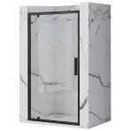 Sprchové dvere Rapid Swing 100x195 black Rea K6410