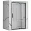 Sprchové dvere Rapid Swing 120x195 black Rea K6413,2