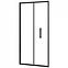 Sprchové dvere Rapid Fold 80x195 black Rea K6418,2