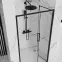 Sprchové dvere Rapid Fold 80x195 black Rea K6418,3