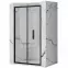 Sprchové dvere Rapid Fold 80x195 black Rea K6418,5