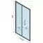 Sprchové dvere Rapid Fold 80x195 black Rea K6418,8