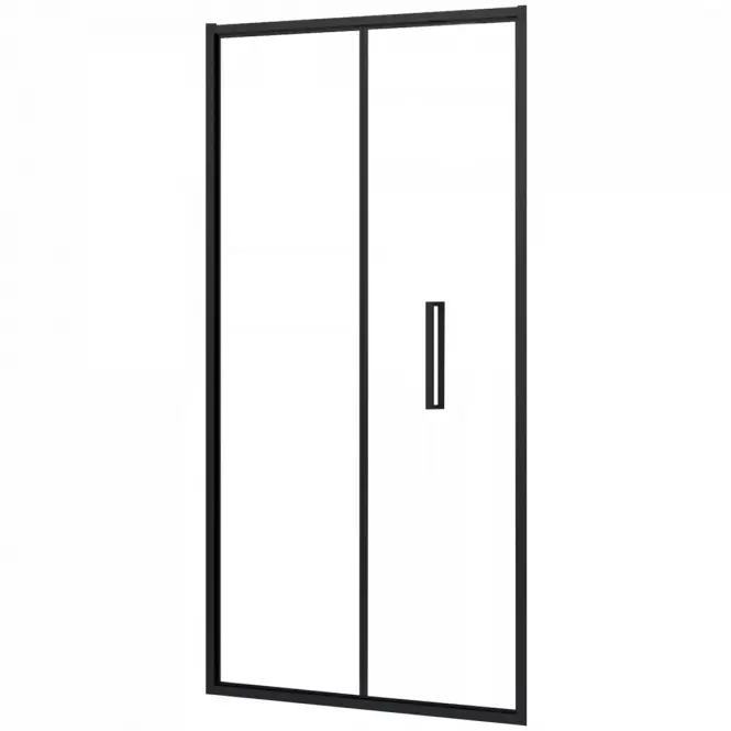Sprchové dvere Rapid Fold 90x195 black Rea K6418,8